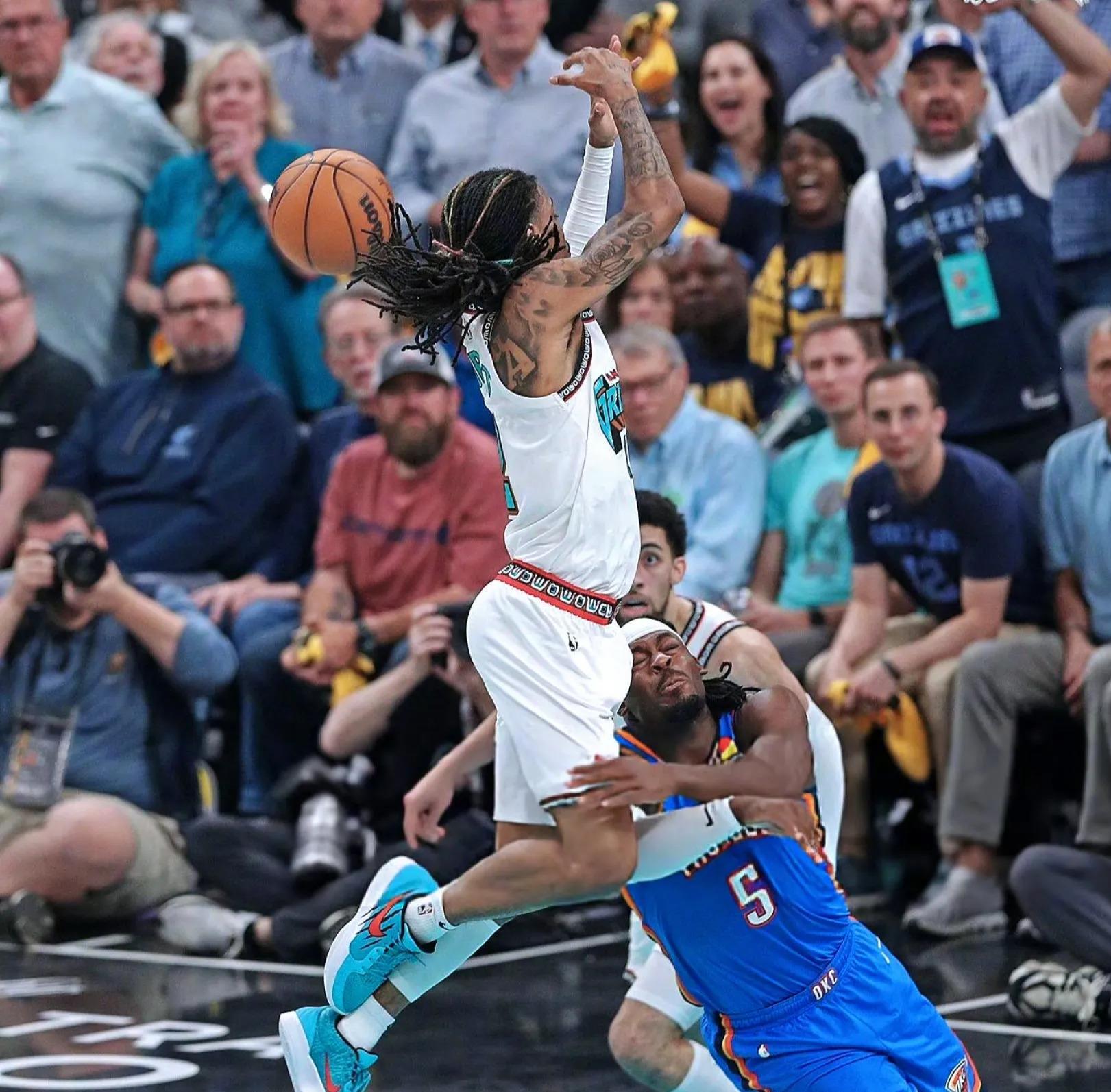 灰熊击败公牛，莫兰特砍下生涯新高36分帮助球队取得胜利